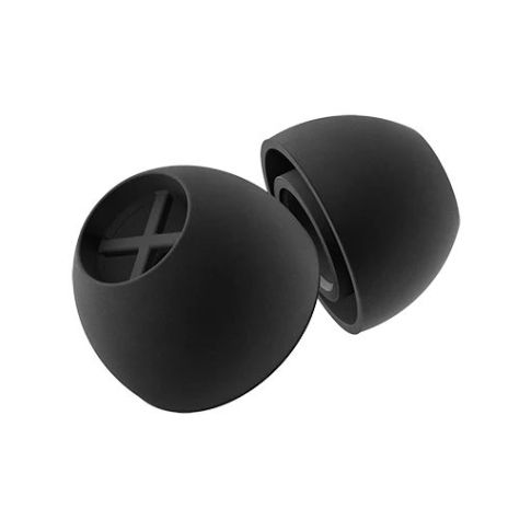Silicone Ear Tips for Sennheiser True Wireless - Black